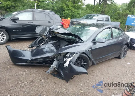 2025 Tesla Model 3 Long Range Rear-Wheel Drive из США, поврежденный, VIN 5YJ3E1EA7SF000605